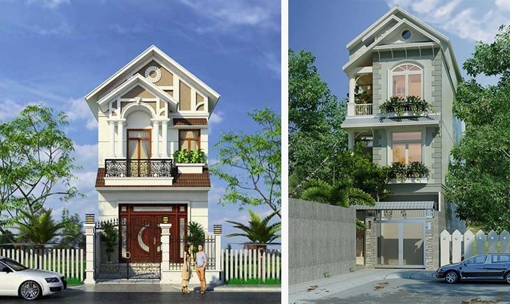 3 cách trang trí mặt tiền nhà mái thái cuốn hút mọi ánh nhìn